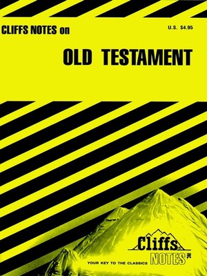 CliffsNotes The Old Testament - ebook